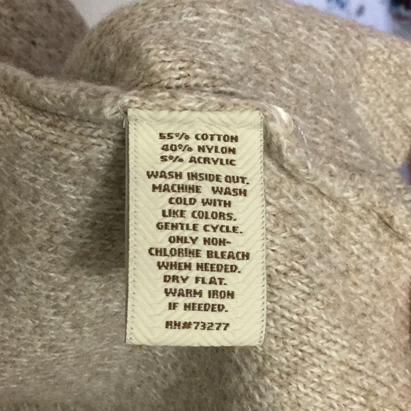 Tan Knit Cardigan - Picture 5 of 6